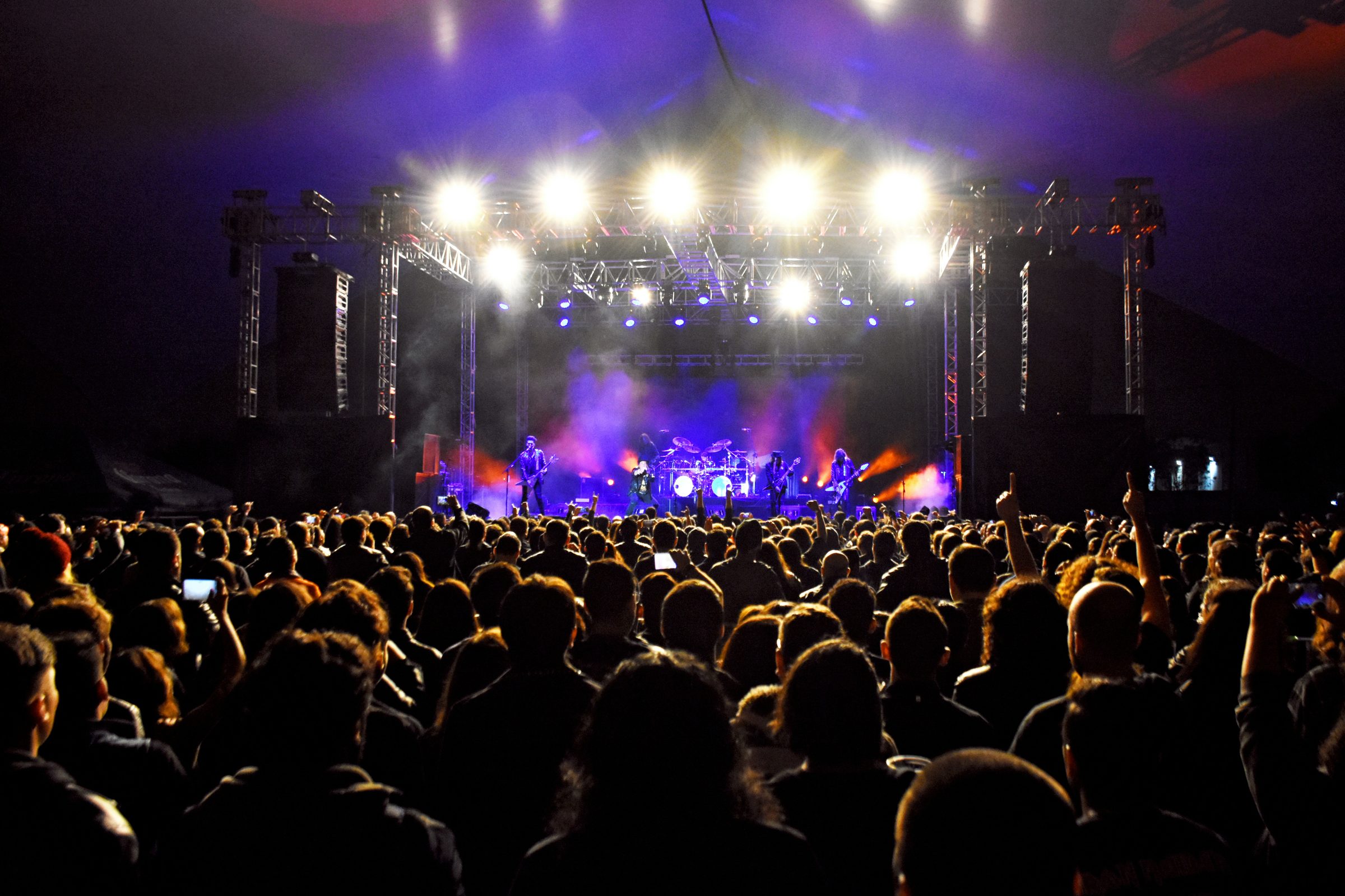 Escenario luces